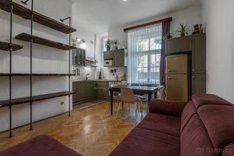Pronájem bytu 2+kk, 60m2, zařízený, ul. Šumavská, Praha 2 - 5