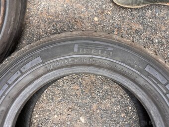 4x 205/65R16C 107/105T, PIRELLI CHRONO, LETNÍ - 60% - 5