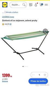 Houpačka - Hamaka se stojanem - 5