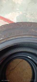 Prodám 4x zimní 205/55R16 Sava - 5