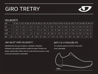 Nové cyklistické tretry GIRO REGIME 23/24 různé velikosti - 5