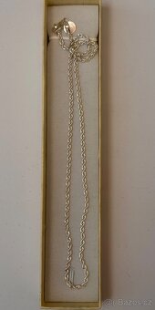 Nové stříbrné řetízky punc 925 - 5