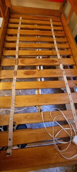 Patrová postel, masiv, 200x90 - 5