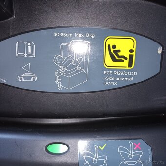 Dětská sedačka Joie systém isofix - 5