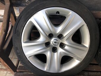 Orig. sada letních kol Opel Astra, Zafira 5x115 - 5