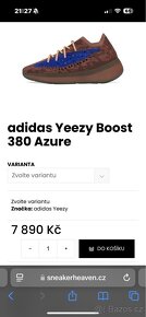 adidas Yeezy Boost 380 Azure - 5