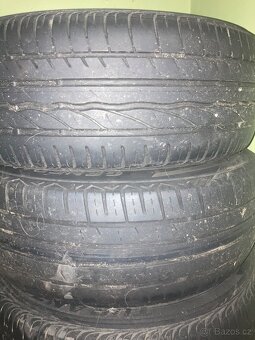ALU kola 5x100 6Jx15H2 ET43 na Letních pneu 195/55 R15 - 5