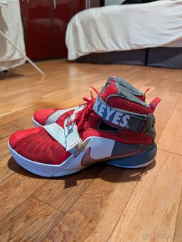 Nike Air Lebron Soldier IX University Red (Ohio Buckeyes) - 5