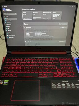 Herní notebook Acer nitro 5 - 5
