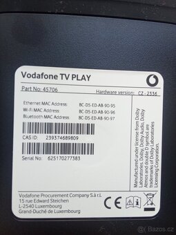 Bang a Olusfen Vodafone TV Play Top - 5