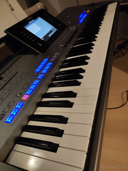 Klávesy Yamaha Tyros 5, rozšiřující deska, 76 kláves, v perf - 5