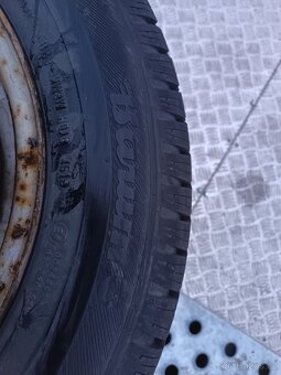 195/70 R15C zimní 2ks 9-10 mm + disk Transt - 5