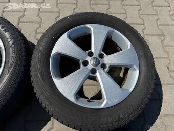4x al kola 5x115 17 + pneu celoroční 215/60 R17 - 5