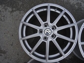 Alu disky šedé na Volkswagen, 17", 5x112, ET 40, šíře 7J - 5