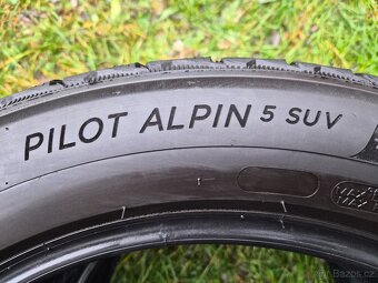 4x Zimní pneu Michelin Pilot Alpin 5 - 255/50 R19 XL - 90% - 5