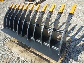 Hrábě pro bagry 8-16t - 5