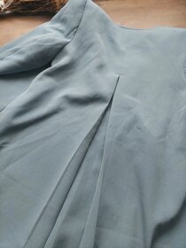 Vel. S/M H&M světle modrý kabátek / sako - 5