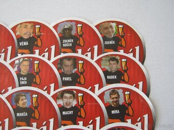 55x pivní etikety PARDÁL České Budějovice Budvar rok 2011 - 5