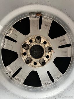 16 5x112 originální disky alu kola Mercedes-Benz - 5