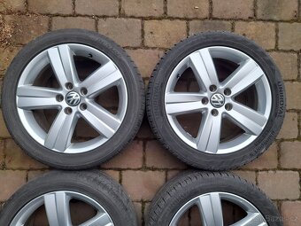 ALU kola,sada,model OAKLAND,originál VW,225/45 R17,5x112,TOP - 5