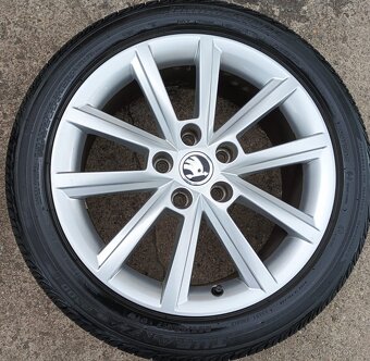 Disky originální Škoda Octavia III 5x112 R17 Teron - 5