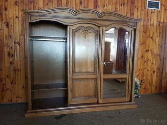 JAK NOVÁ RUSTIKÁL LOŽNICE SKŘÍŇ S POSUVNÝMI DVEŘMI SUPR CENA - 5