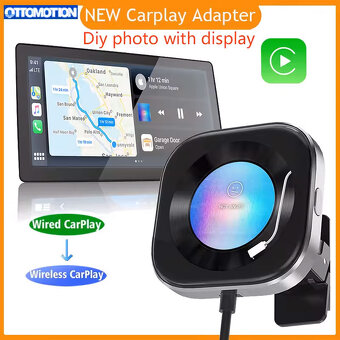 Bezdrátový Apple CarPlay adaptér s displejem - 5
