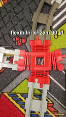 Duplo vlak, kolej - křížení kolejí - 5