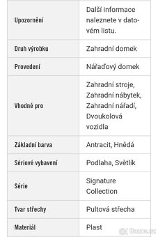 Nový zahradni domek KETER Ashwood Pent 7x7, hnědý - 5