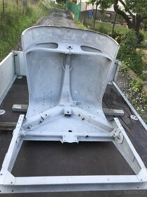 Rám Piaggio Ape AC2 z roku 1960 rám typ Vespa Faro Basso - 5