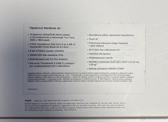 Apple Macbook Air 13, model 2020, top stav - 5