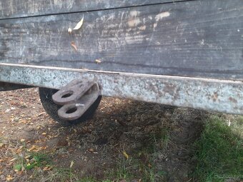 Prodám káru za malotraktor SLEVA na 5000kč - 5