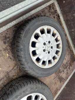 Zimní ALU set 225/55/16 R16 Mercedes-Benz 7,5J ET42 - 5