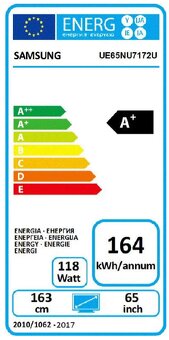 NEPOUŽITÁ, NEROZBALENÁ Samsung 65“ UE65NU7172 - 5