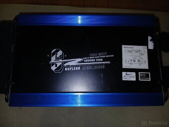 Prodam zesilovač subwoofer ozvučnice - 5