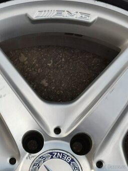 Alu kola mercedes cls amg r18 letni pneu - 5