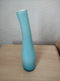 Váza - mléčné sklo - 5