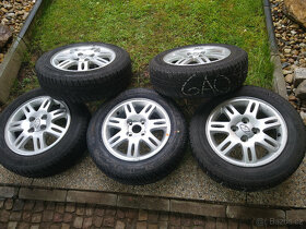 Litá kola Hyundai 14" + letní pneu Barum brillantis 175/65 - 5