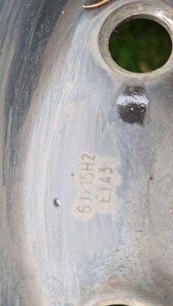 Zimní sada disků 5x112 R15 Škoda Seat VW Audi - 5