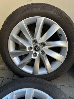Použita zimní sada Škoda Superb Stratos 5x112 - R17 - 5