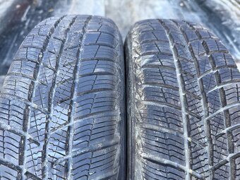 4x disk 5Jx14 4x100 ET45 54 + 2x pneumatiky Barum Polaris 5 - 5