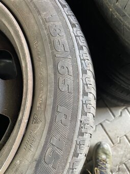 Plech 4x108 se zimní pneu 185/65/15 - 5