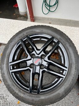 4x Alu Kola 4x108 r16+zimní pneu - 5