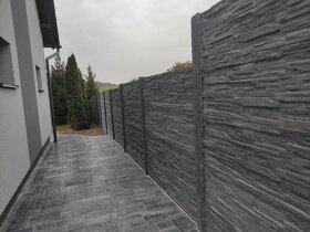 Betonový plot od CZ výrobce na klíč - TOP CENA - 5
