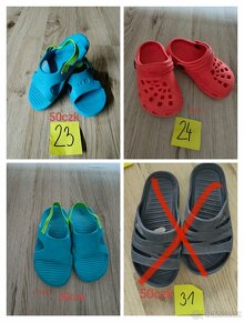 Dívčí obuv různé velikosti - 5