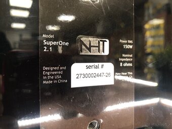 4x monitor NHT SuperOne 2.1 - 5