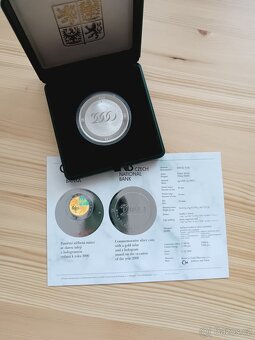 2000kč konec Milénia 2000 ČNB - 5