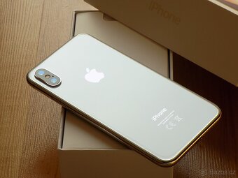 Apple iPhone X 64GB Silver, ZÁRUKA, Baterie 100% - 5