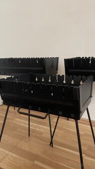 Přenosný kufříkový gril 3mm | Мангал-чемодан 3мм (Grill) - 5