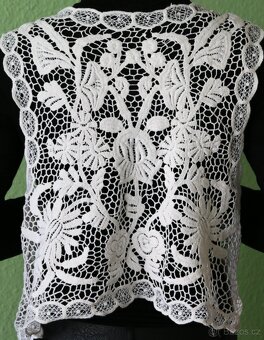 Vesta z gipýrské krajky vel. 5XL - 50 - 5